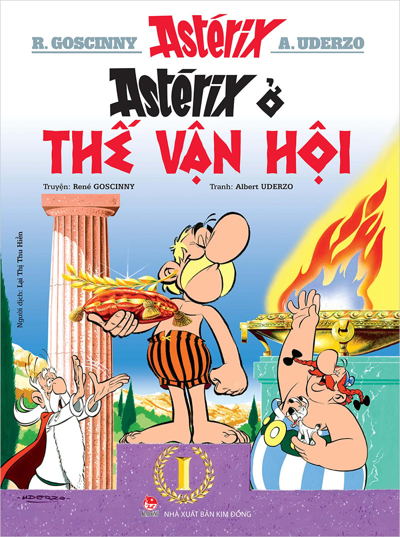 Kim Đồng -Astérix - Astérix ở Thế Vận Hội