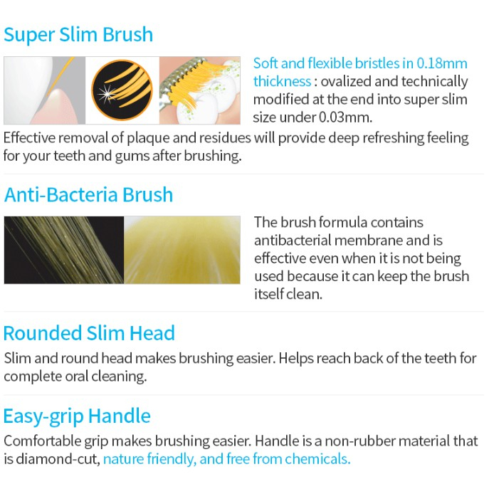 Bộ Bàn Chải Đánh Răng Thông Thường (8 Bàn Chải Đánh Răng)ATOMY