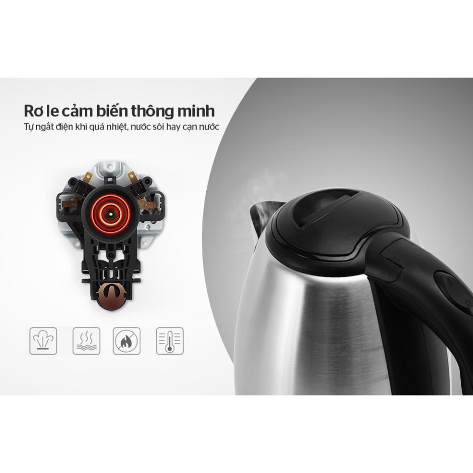 Ấm đun siêu tốc Sunhouse 1,5L SHD1057