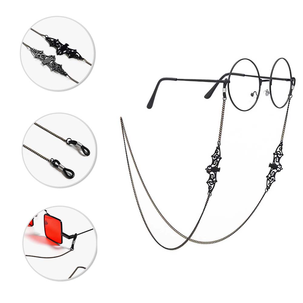Non-slip Temperament Anti-lost Casual Retro Hollow Sunglasses Strap Glass Chains Mask Lanyard Holder Cord