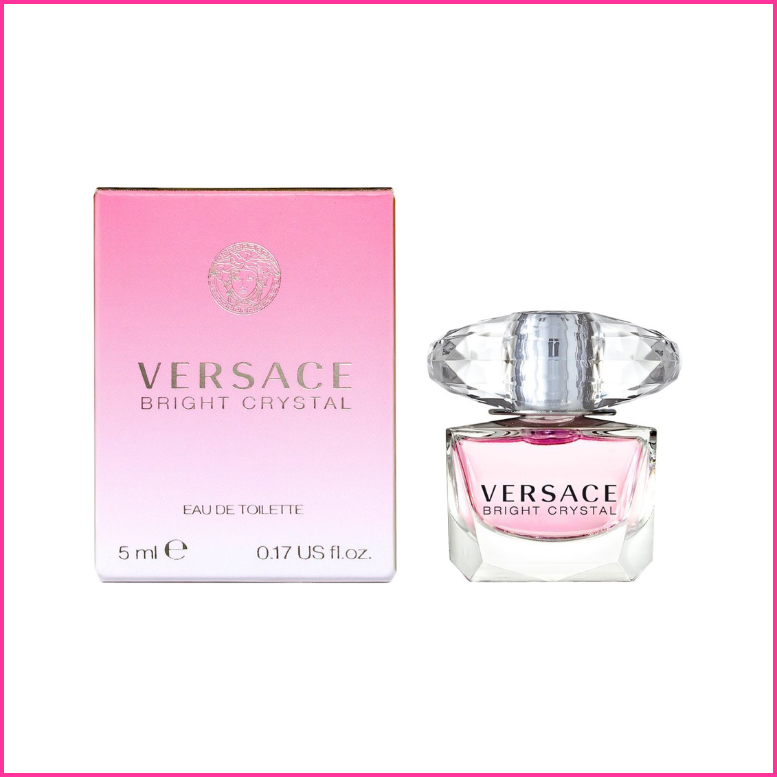 [HCM]Nước hoa nữ mini Versace Bright Crystal EDT 5ml (Fragrance Samples)