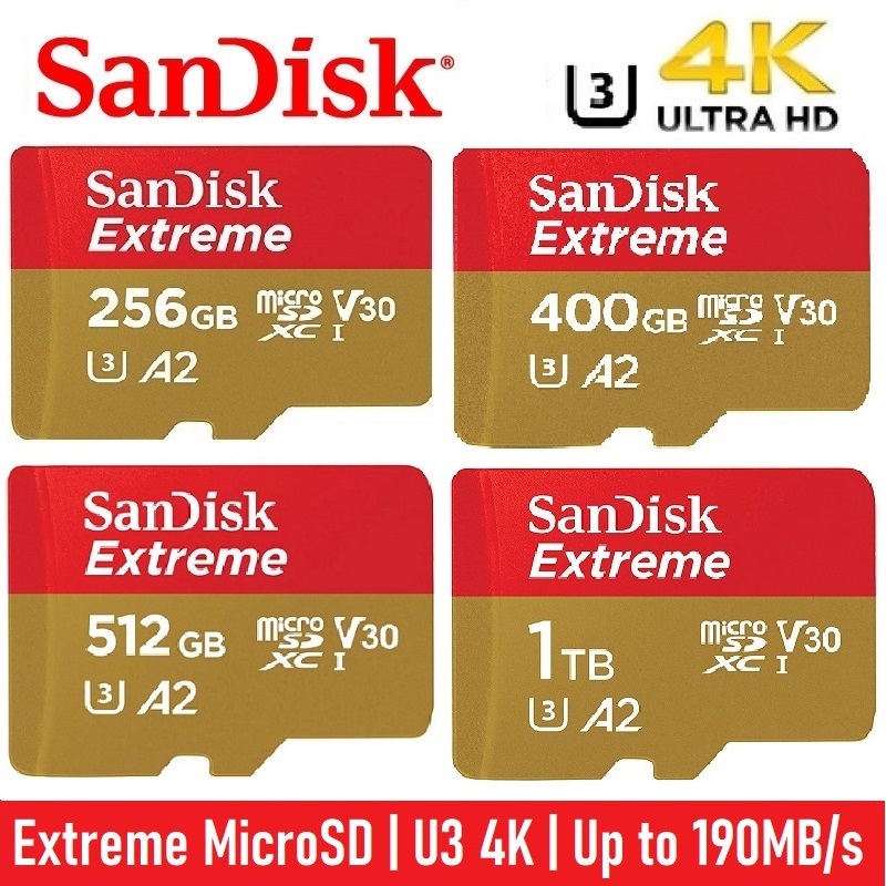 Sandisk on sale extreme 400gb