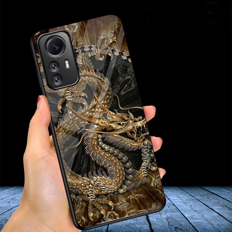 Ốp Lưng XIAOMI REDMI NOTE 12S mặt kính gương bóng