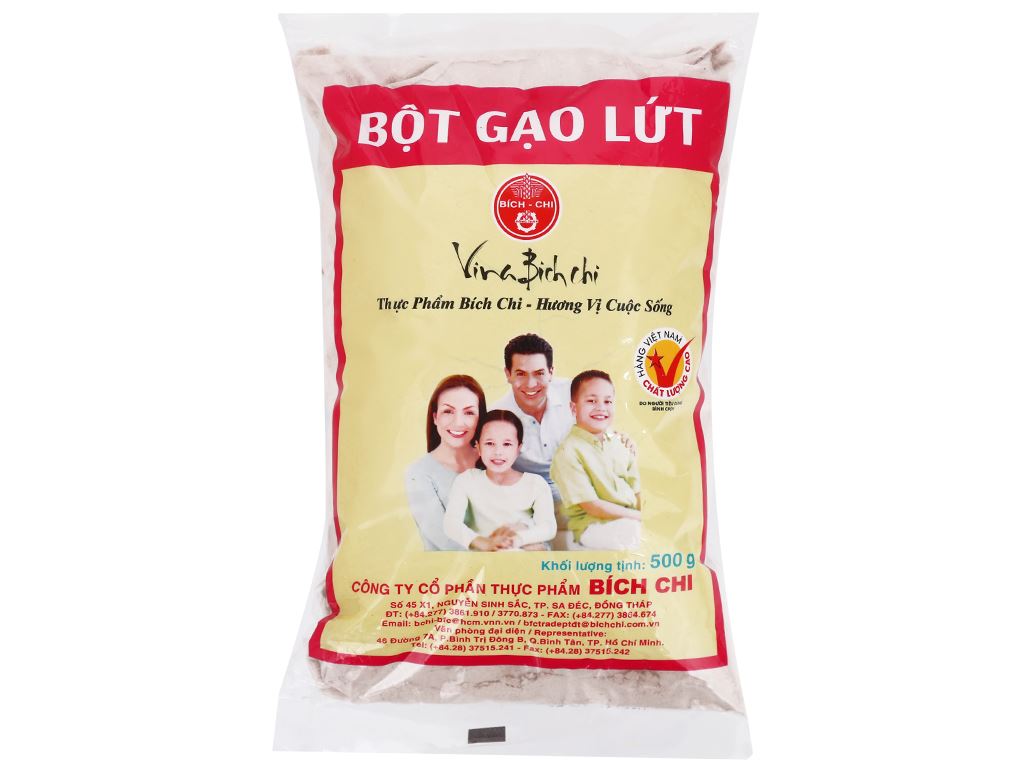 Bột gạo lứt Bích Chi gói 500g - 01463