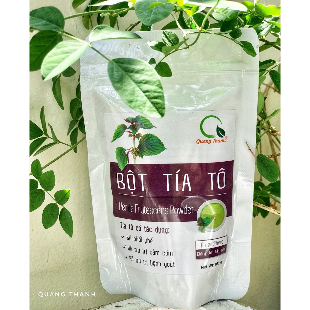Bột tía tô Quảng Thanh 100g