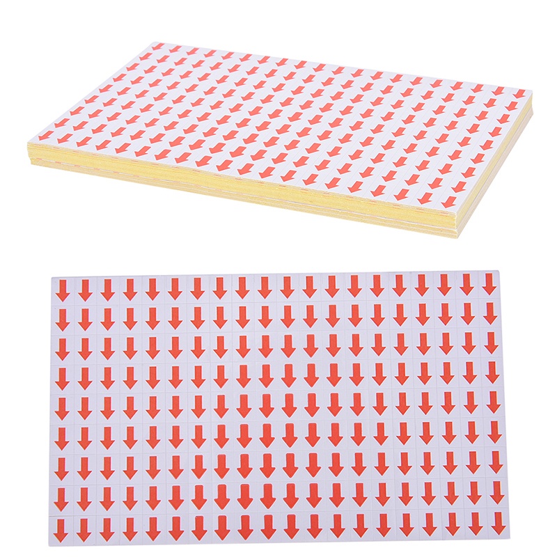 Stickers For Rework 10800 Pcs Red Arrow Stickers Mistake Defectives Marking for Rework ...