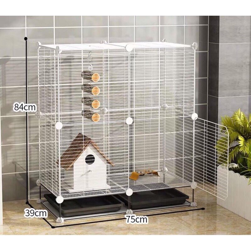 COMBO Chuồng Chim, Thỏ, Hamster - <<Chuồng Lưới Đa Năng Tự Lắp Ghép>>