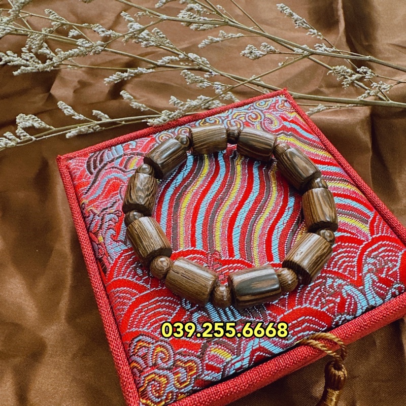 Vòng gỗ đốt trúc mun công giá sỉ