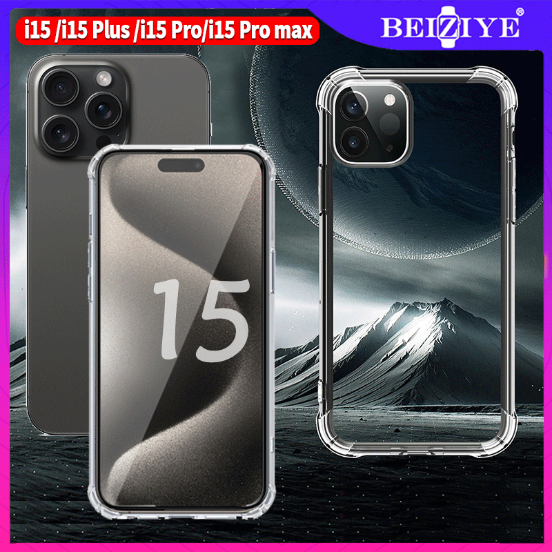 Vỏ điện thoại ốp lưng trong suốt siêu mỏng cho iphone 15 pro max 15 15 plus 15 pro tpu silicon mềm cho iphone 13 14 pro max 14 plus ốp lưng cho điện thoại
