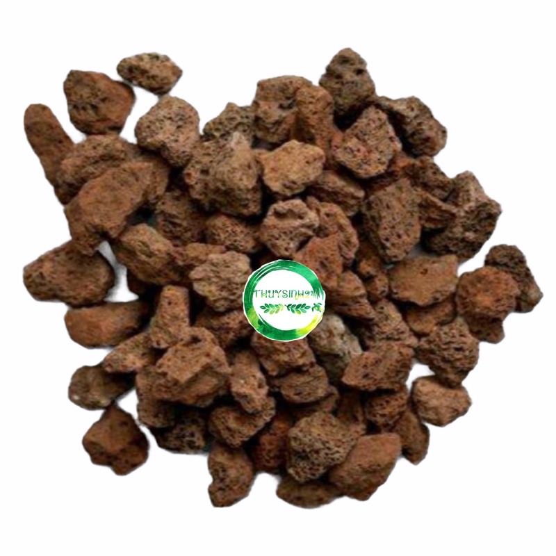 100g đá nham thạch - vật liệu lọc nước - đá lọc trang trí bể cá cảnh.