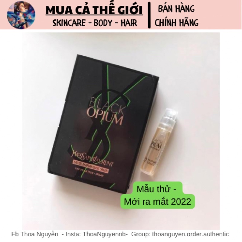 Vial mẫu thử nước hoa YSL