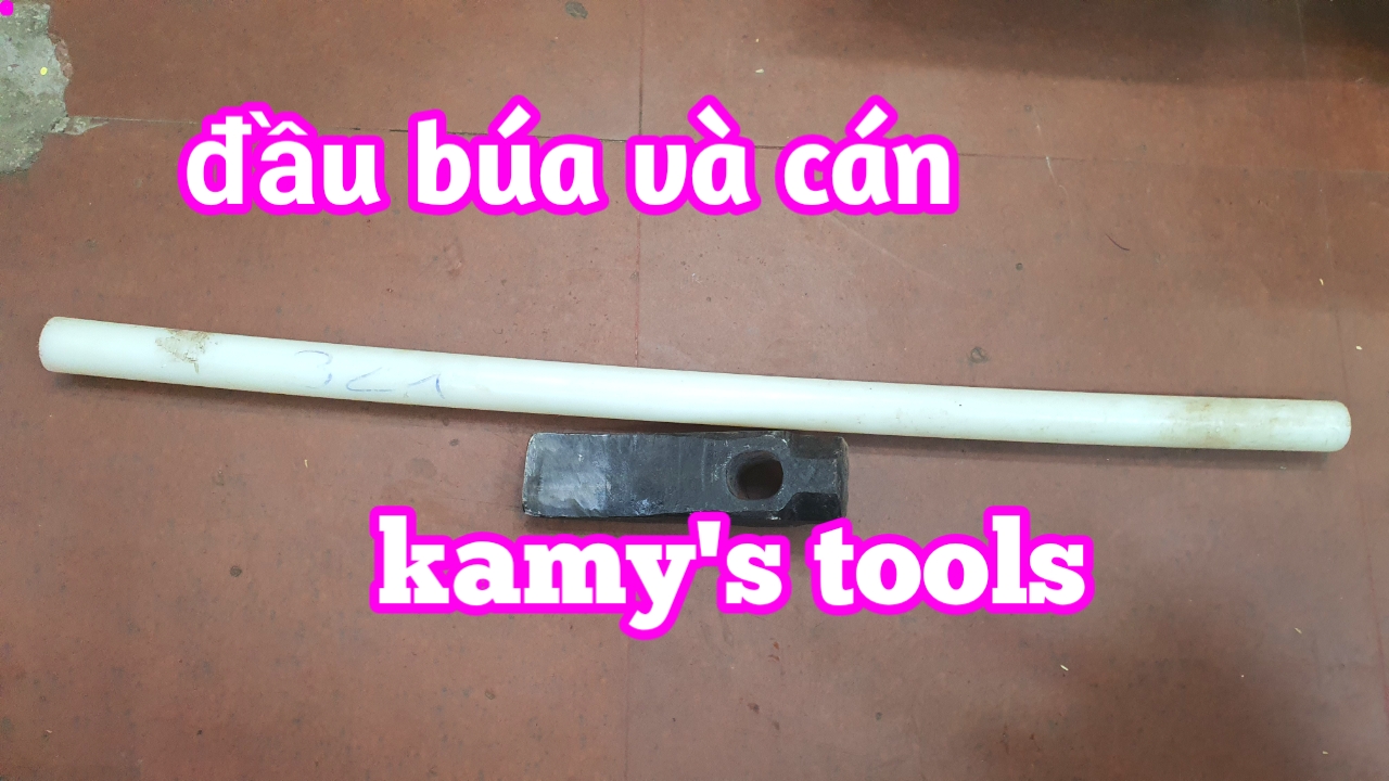 Búa cúp đục lốp xe tải cán nhựa, búa vô vỏ xe