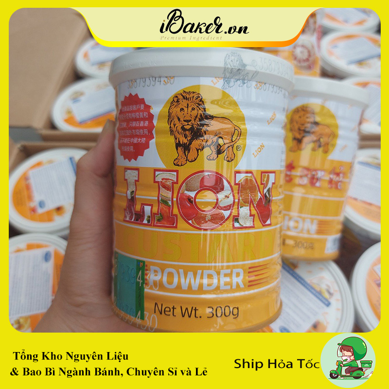 [300g] Bột sư tử CUSTARD LION