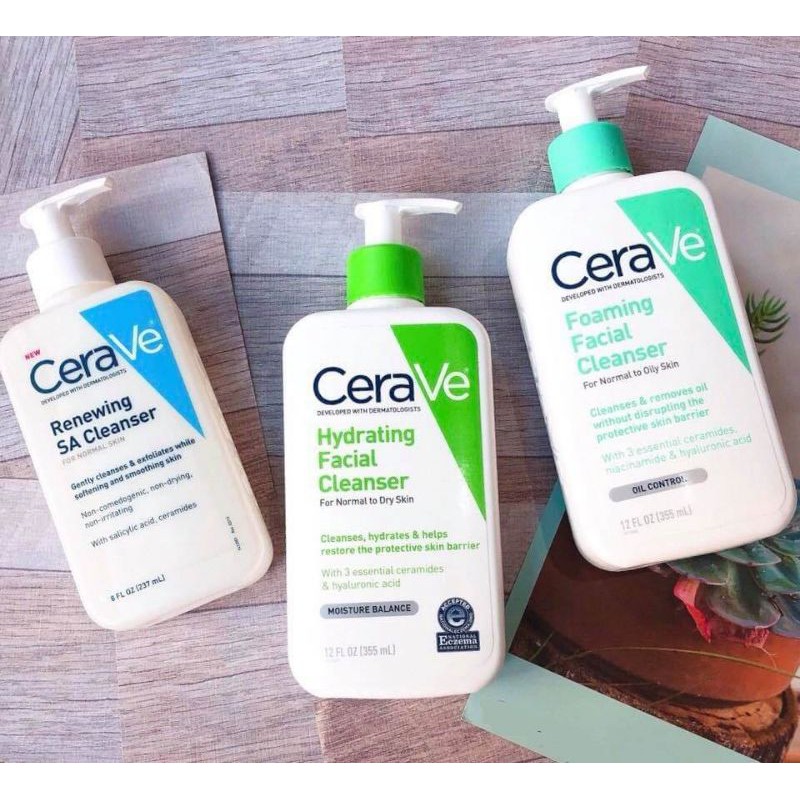 Sữa rửa mặt CeraVe Bản Pháp 236ml
