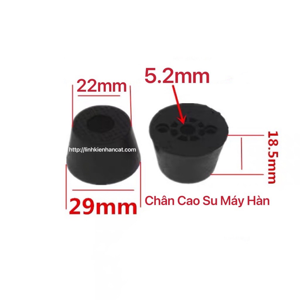 Chân cao su máy hàn