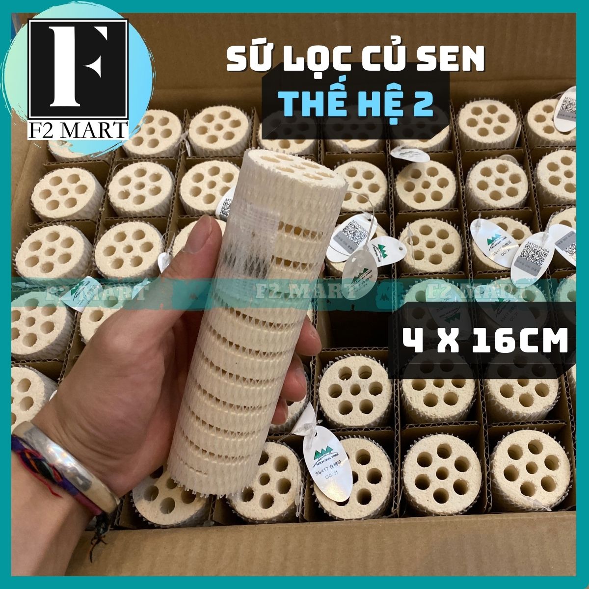 Sứ lọc củ sen Mountain Tree Lotus Root Bacteria House