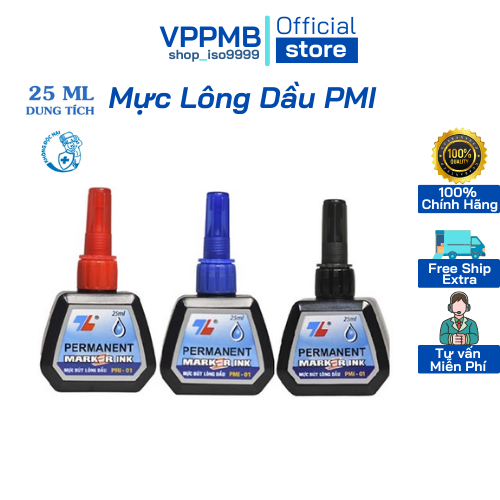 Mực bút lông dầu Thiên Long,Mực đổ bút dạ