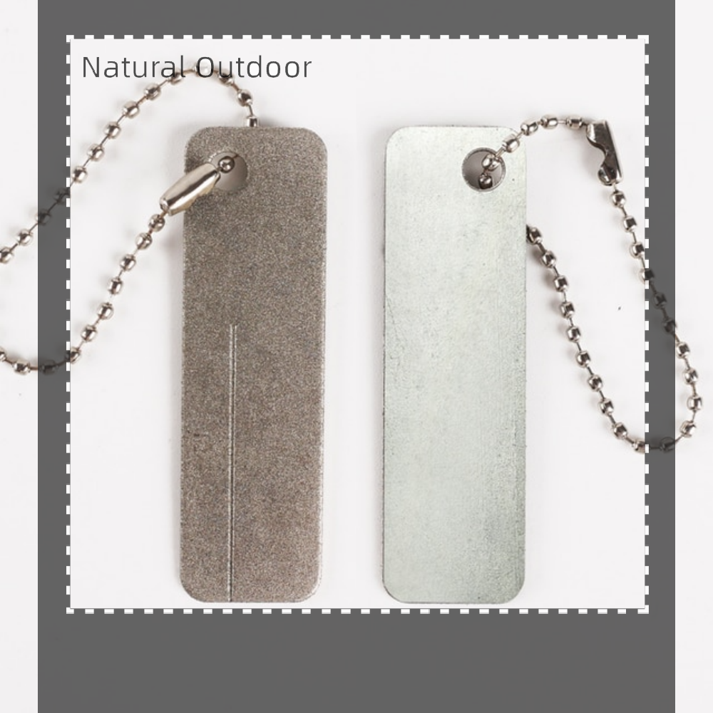 JUXIN Dụng cụ mài lưỡi câu cá dụng cụ mài lưỡi câu cá đá kim cương cầm tay
