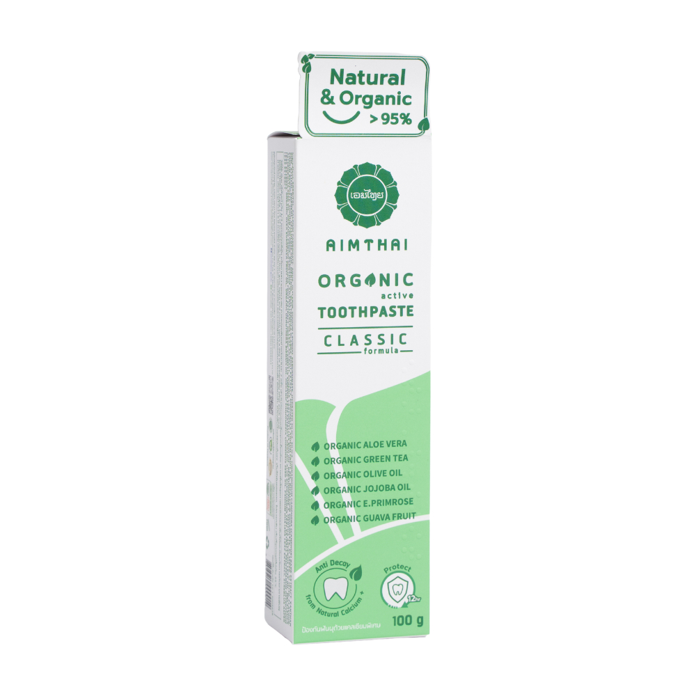 Aimthai organic toothpaste-herbal toothpaste from Thailand