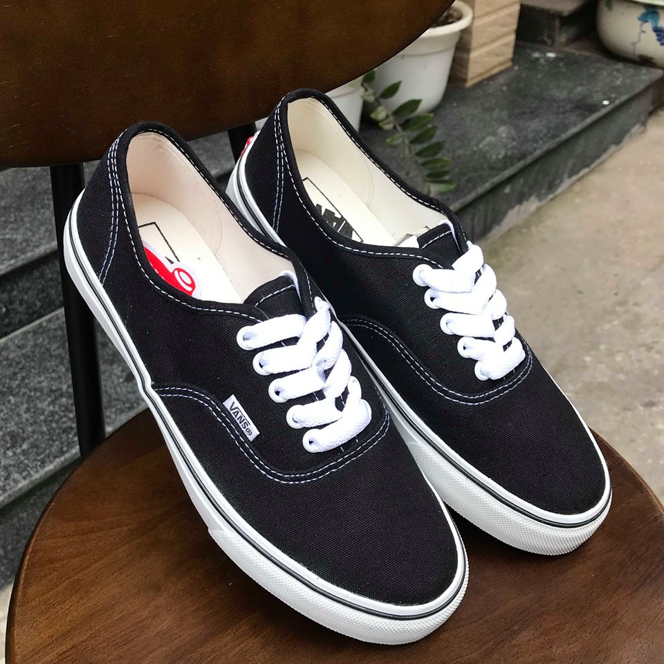 giày vans old skool đen sọc trắng