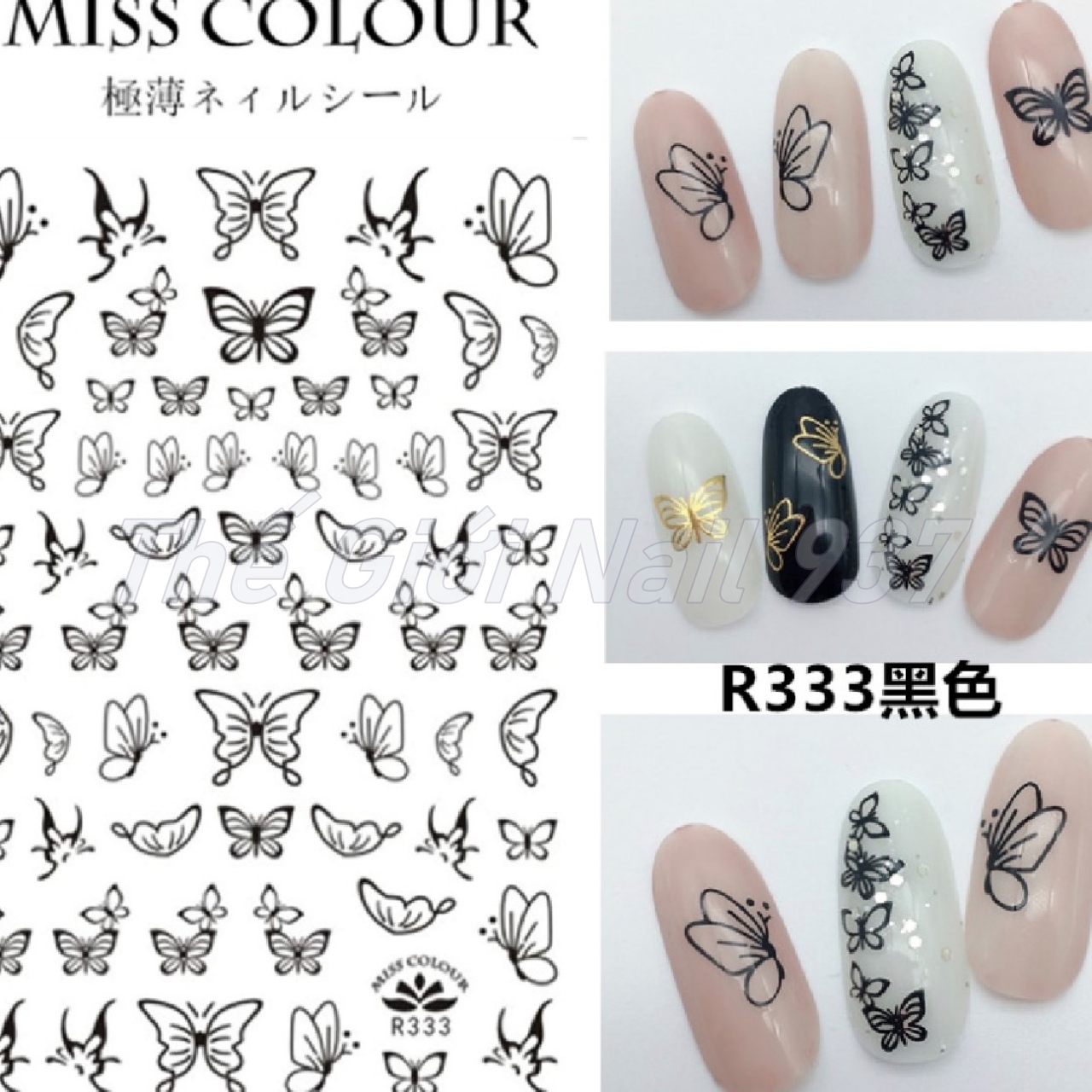 Nail sticker dán móng tay - Chân - HOT 2