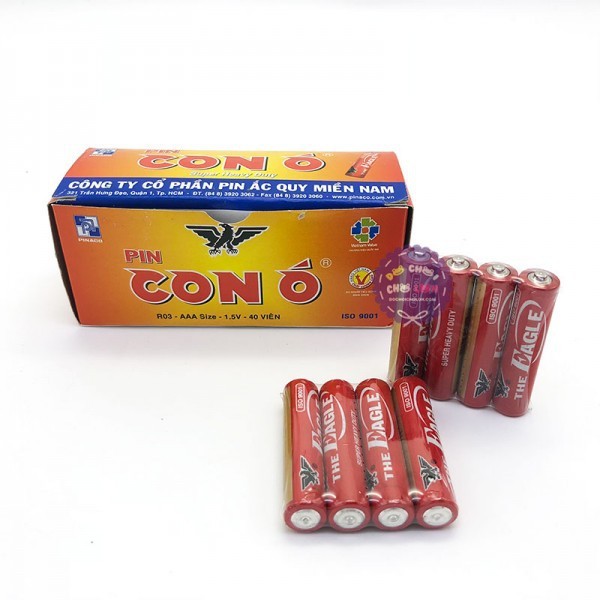 Combo 2 cặp pin con ó 3a - cặp 2 viên