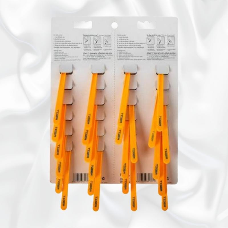 Dao Cạo Râu 2 Lưỡi Tiger (Vỉ 24 Cây)