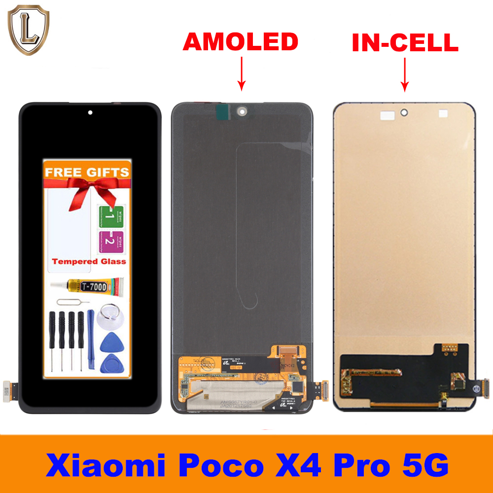 TFT for Xiaomi Poco X4 Pro 5G LCD Screen Replacement for Xiaomi Poco X4 Pro  5G Screen Replacement Display for Xiaomi Poco X4 Pro 5G Touch Screen