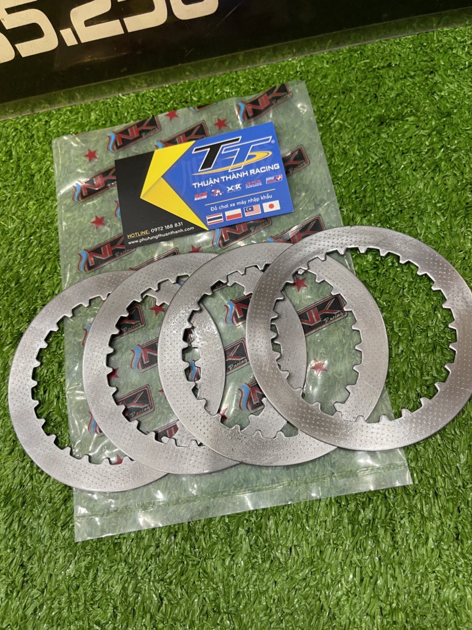 Lá sắt sport NK - Xipo - Rgv - Satria ( bộ 4 lá )