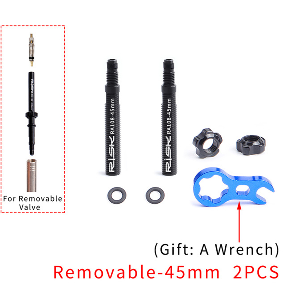 bike tube valve extenders
