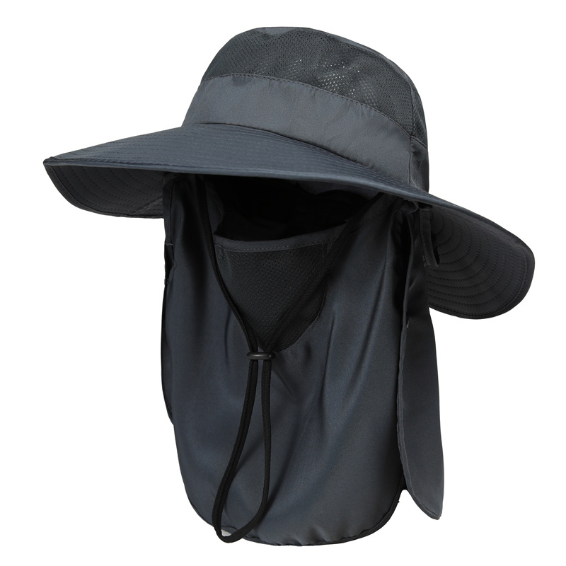YIPINYOUYOU丨Men's sunscreen hat - Sun protection hat Outdoor hiking sun hat Visor that shields the face from UV rays Fishing cap Bucket hat
