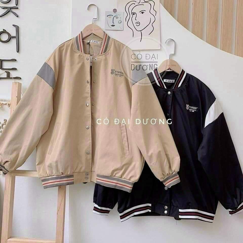 ÁO KHOÁC DÙ BOMBER FOREST IN 3D SIÊU BỀN ĐẸP