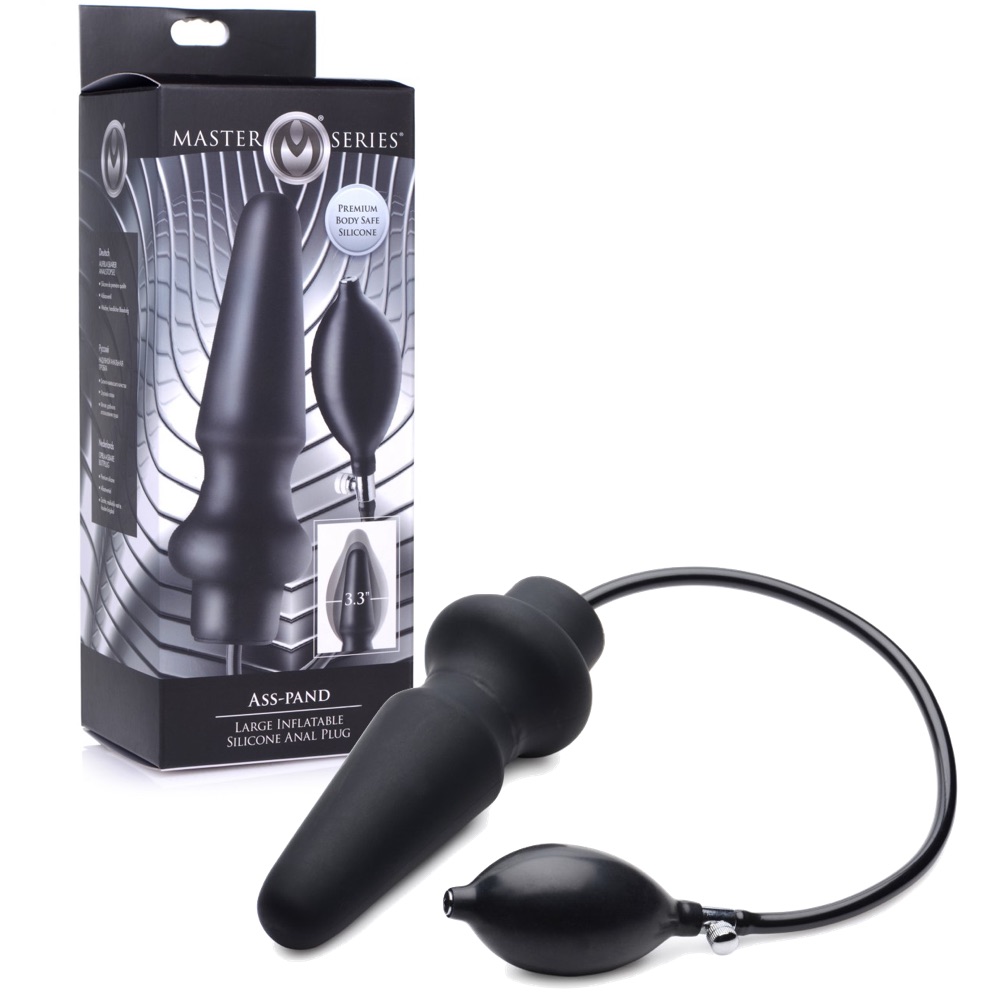 anal fantasy inflatable silicone plug Anal Fantasy Inflatable Silicone Plug