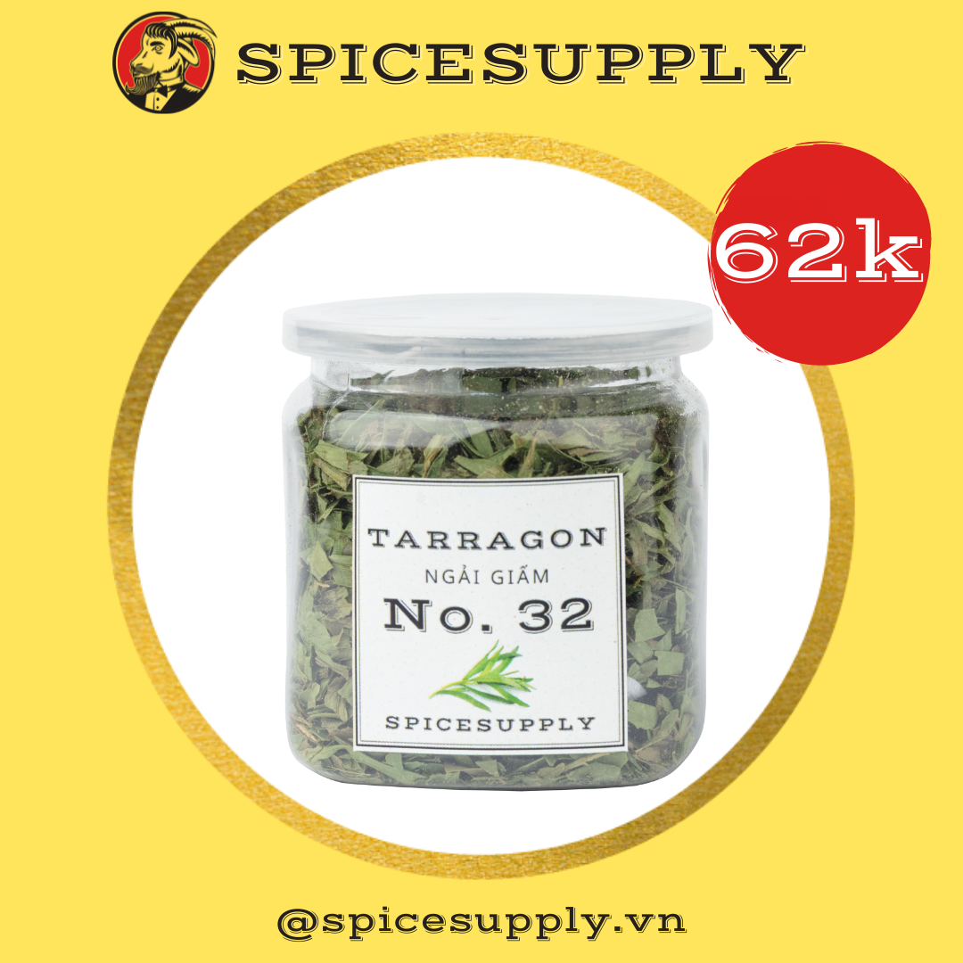 [HCM]Hũ 120ml 25g Tarragon - Ngải Giấm Nấu Món Pháp