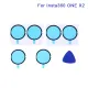 1Set Lens Protector For Insta360 One X2 Sticky Lens Guards For Insta 360 One X3 Anti-scratch Camera Cover Protective Accessories XUANTING. 