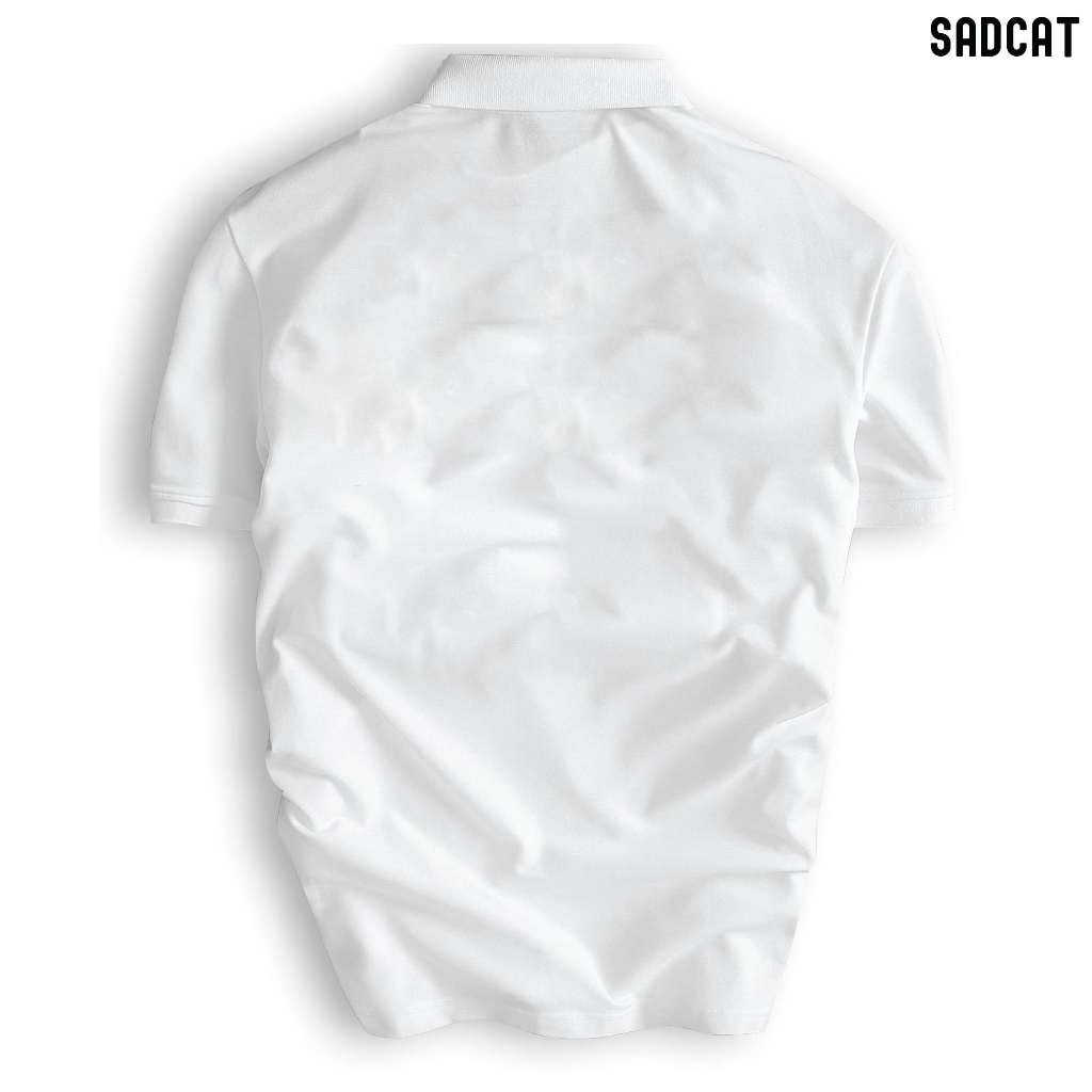 Áo thun Polo SADCAT cổ bẻ BASIC CVC vải cá sấu co dãn form gerular fit