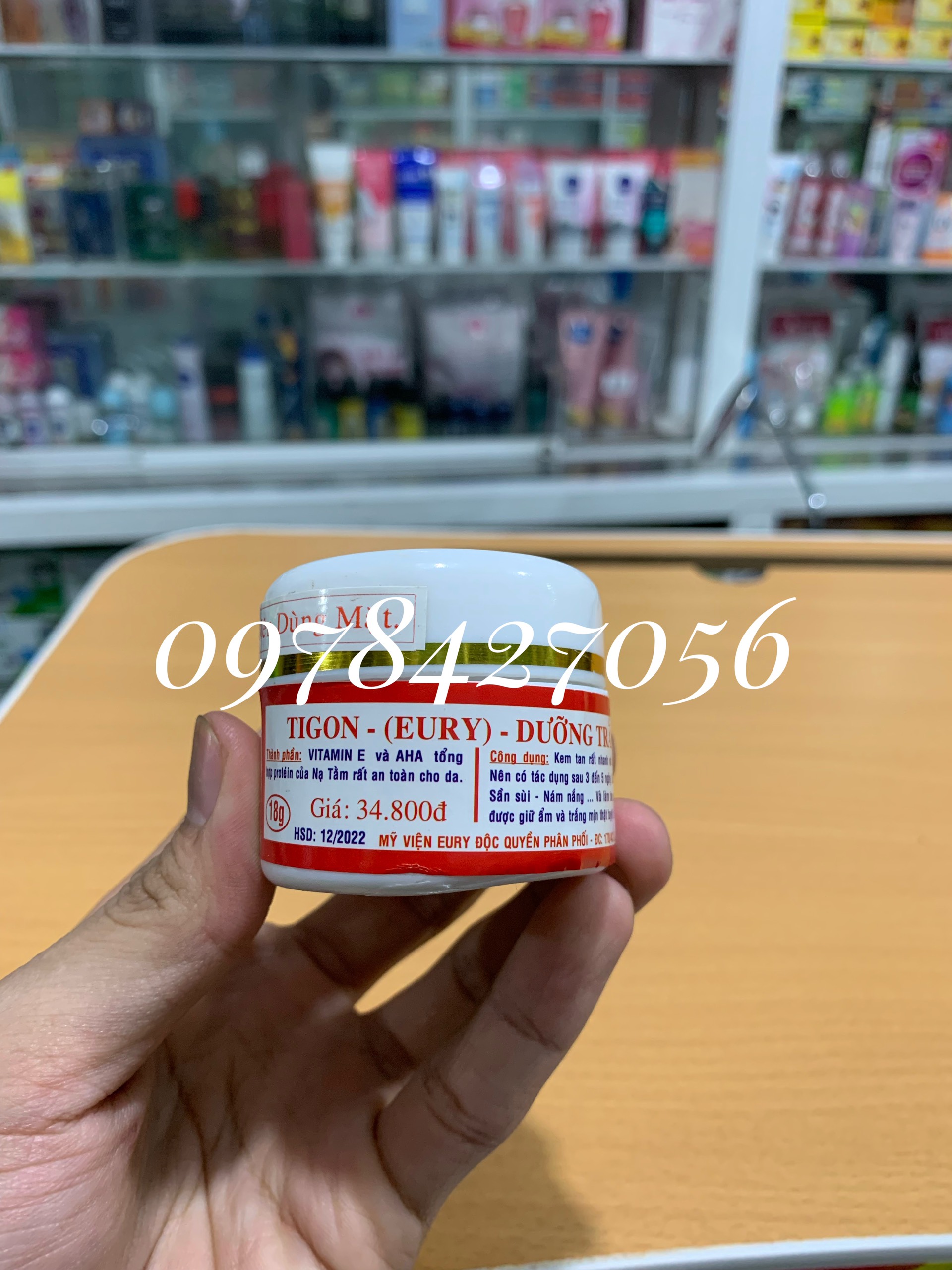 kem trắng da mặt giảm thâm nám tigon