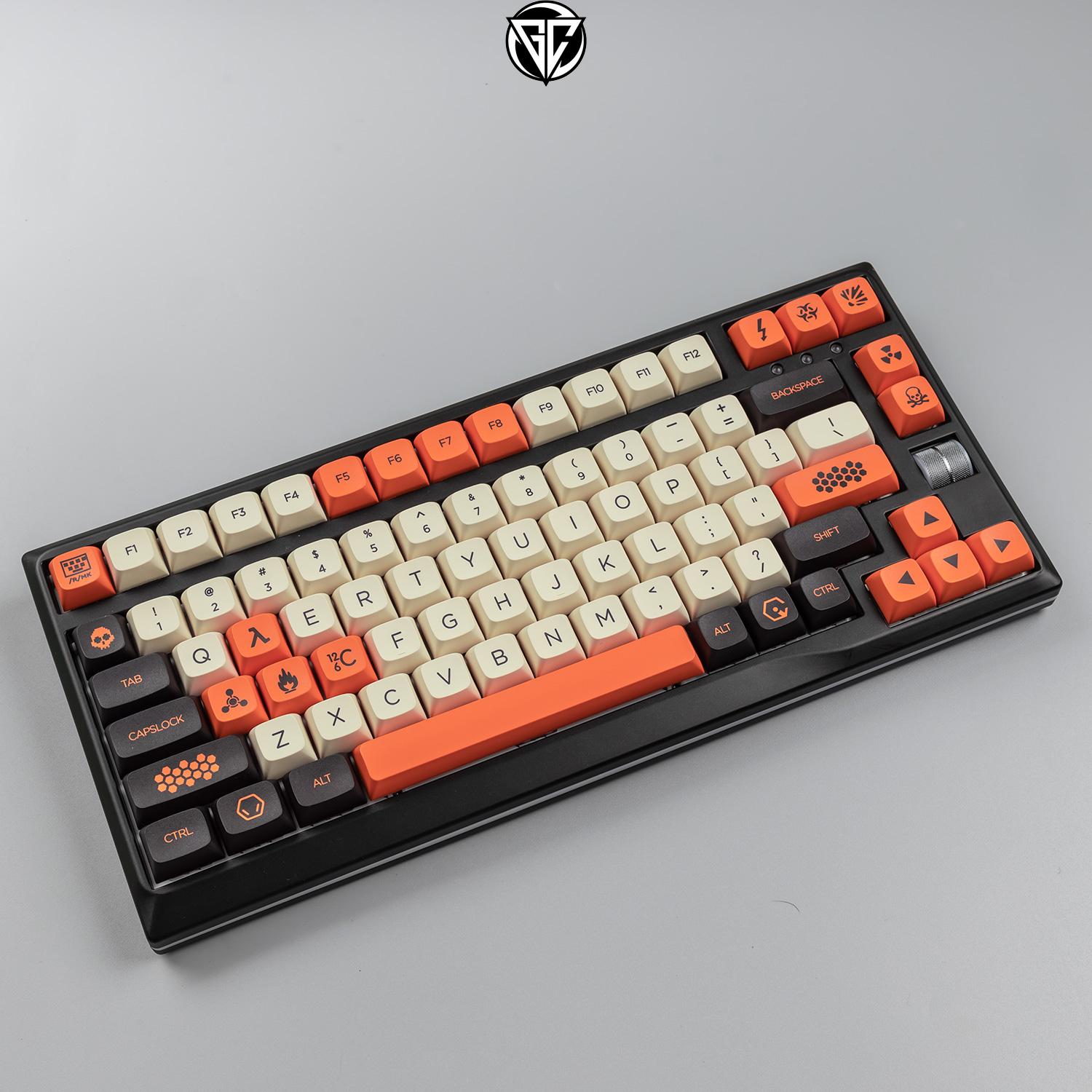 Keycap Carbon XDA 142 nút bàn phím cơ Thick PBT