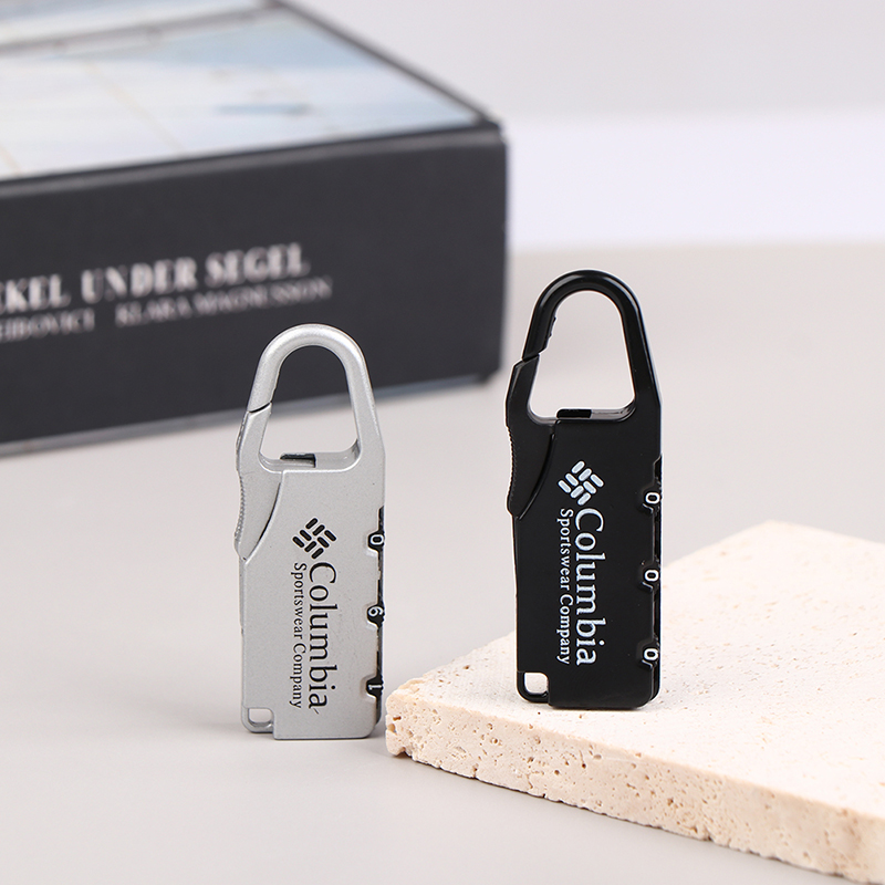 ZTHOME Alloy Combination Code Number Lock Padlock Luggage Lock for Zipper Bag