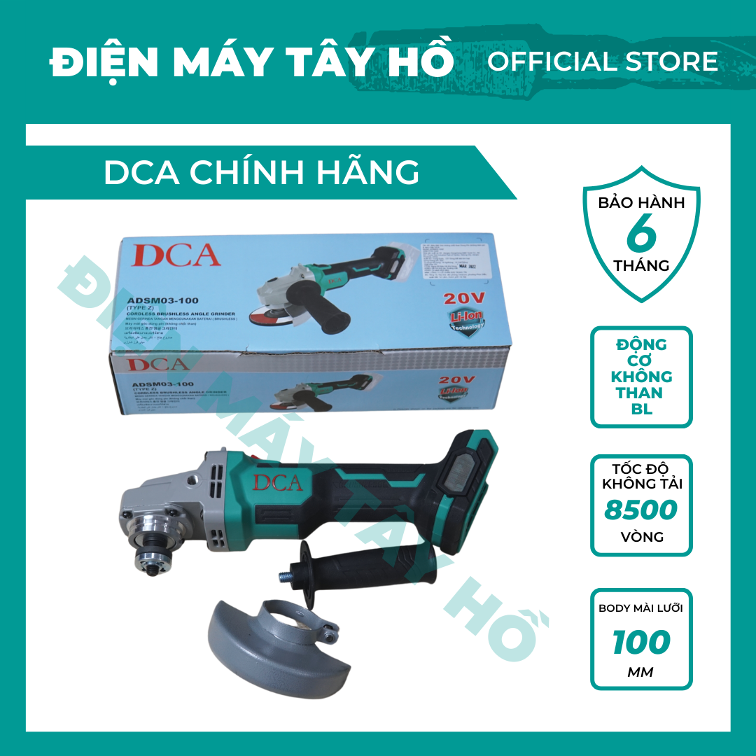 Body/ thân máy mài pin DCA ADSM03-100