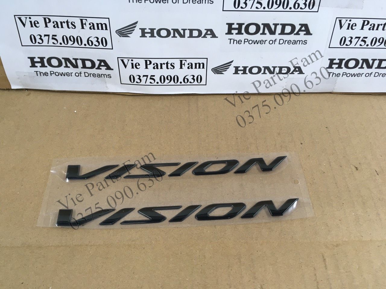Cặp tem sườn Vision din Honda
