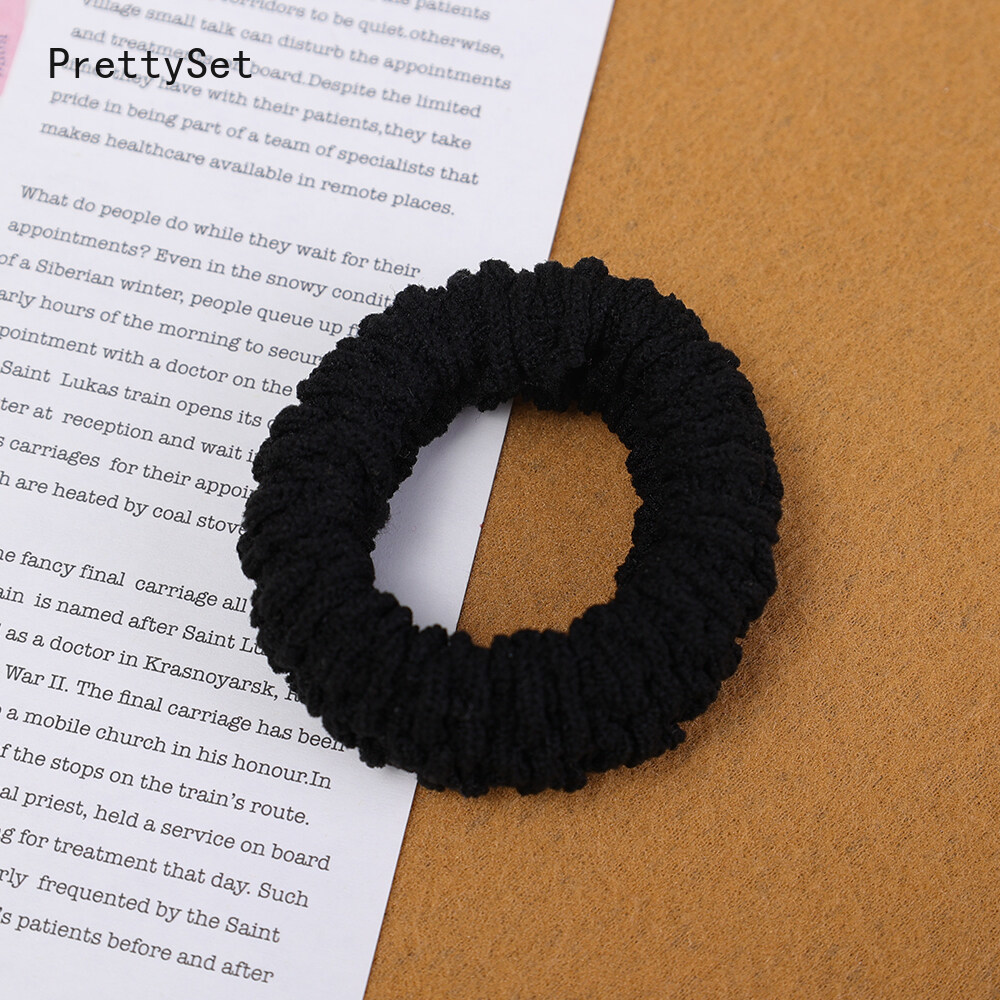 5pcs/lot Box New High-quality Seamless Scrunchies Large Thick Style Head Rope Hair Rope Headdress