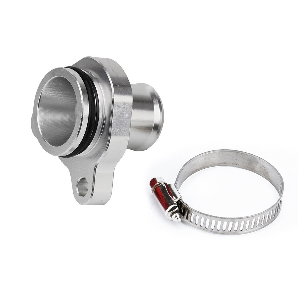 INVADER Hợp kim nhôm Phụ kiện ống nước Bạc Đen Khớp nối ống nước bằng nhôm Kẹp ống không gỉ Phụ kiện nhôm Dành cho BMW 335i