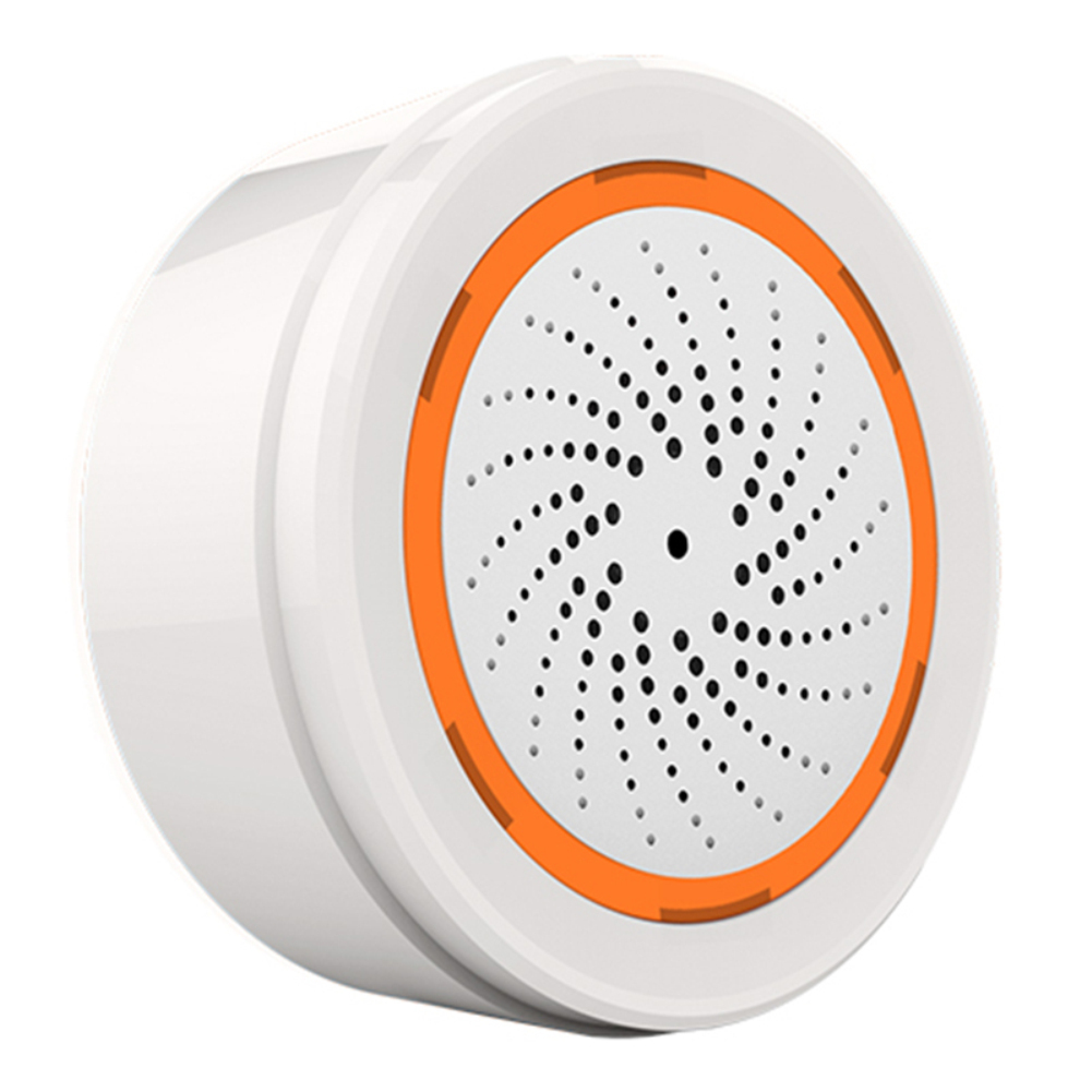 Bergamotsdv RS NEO tuya ZigBee/WIFI alarm alarm intelligent humidity sensor temperature 90dB sound and light warning Aug.