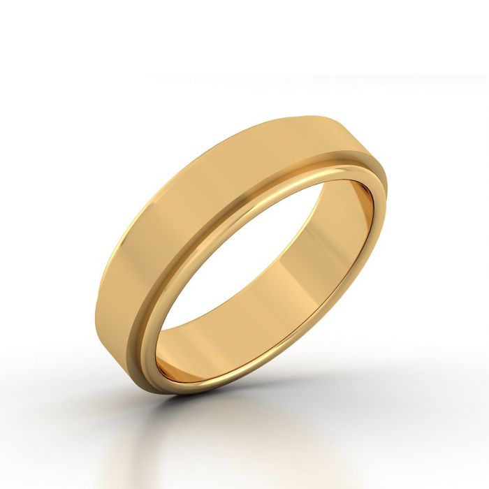Plain Gold Ring - Lagu Bandhu-gemektower.com.vn