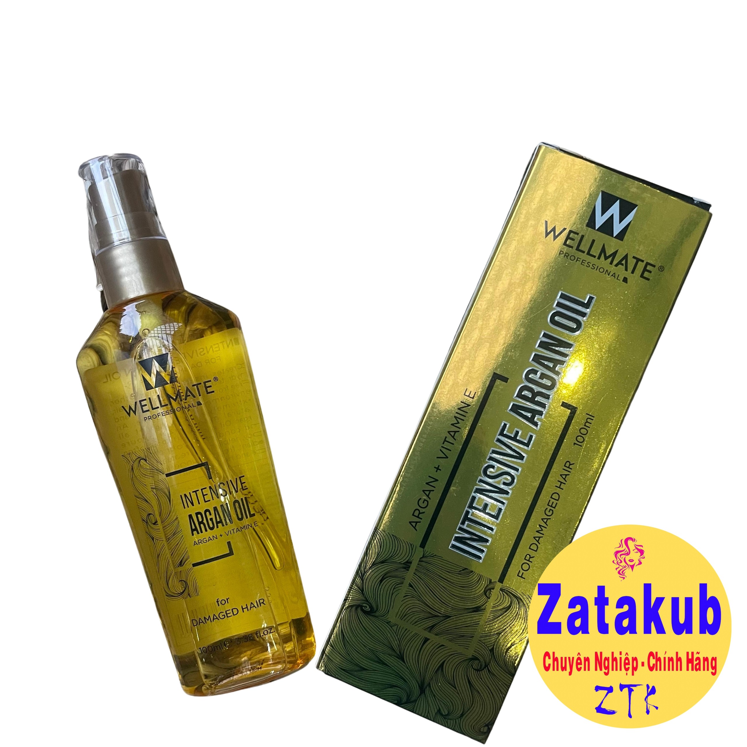 Tinh Dầu Dưỡng Tóc Wellmate Keratin Argan Oil 120ml