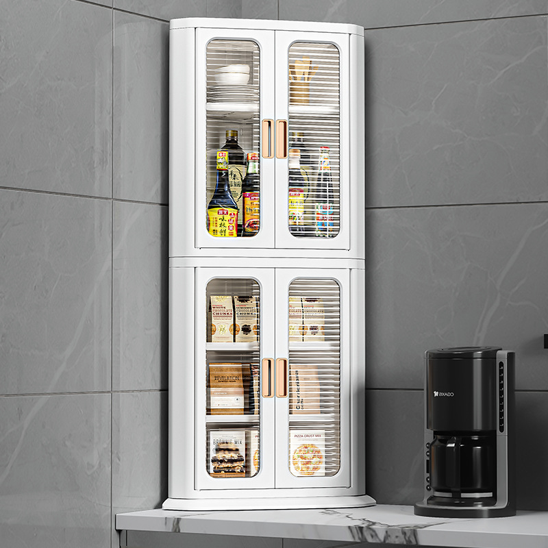 Corner cabinets, corner cabinets, triangle corner shelves, corner wall side cabinets, 4 doors, corner cabinets, corner cabinets, corner cabinets