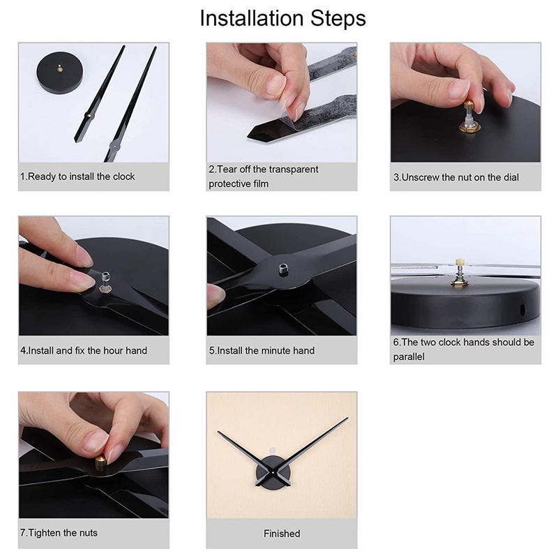 How To Fix Wall Clock Hands