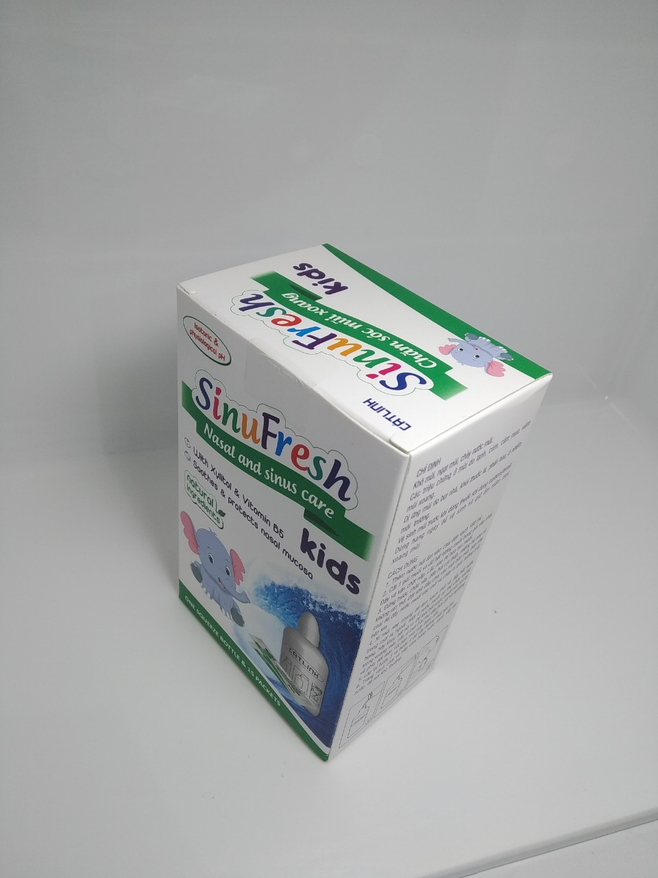 Muối rửa mũi xoang SinuFresh Kids Cát Linh