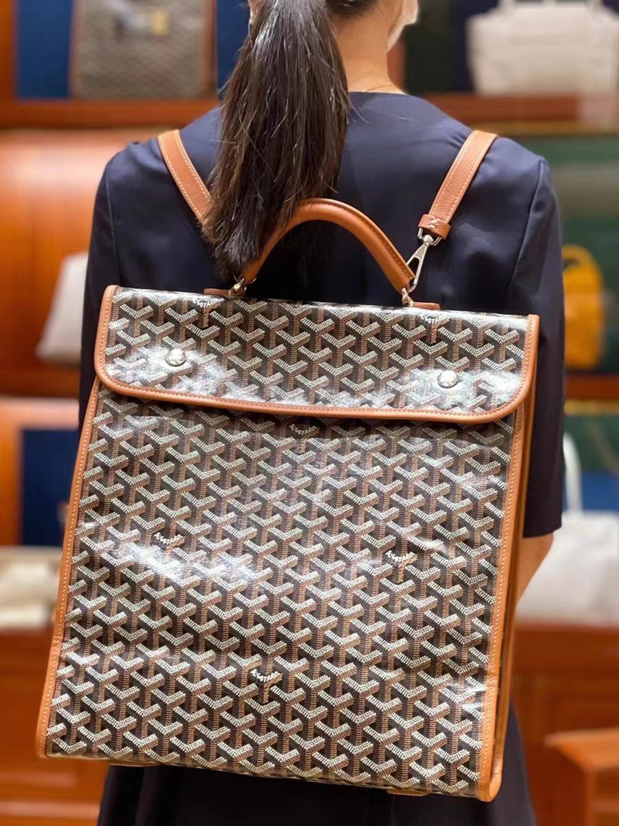 Goyard Goya handbag Saint Leger backpack foldable canvas handbag